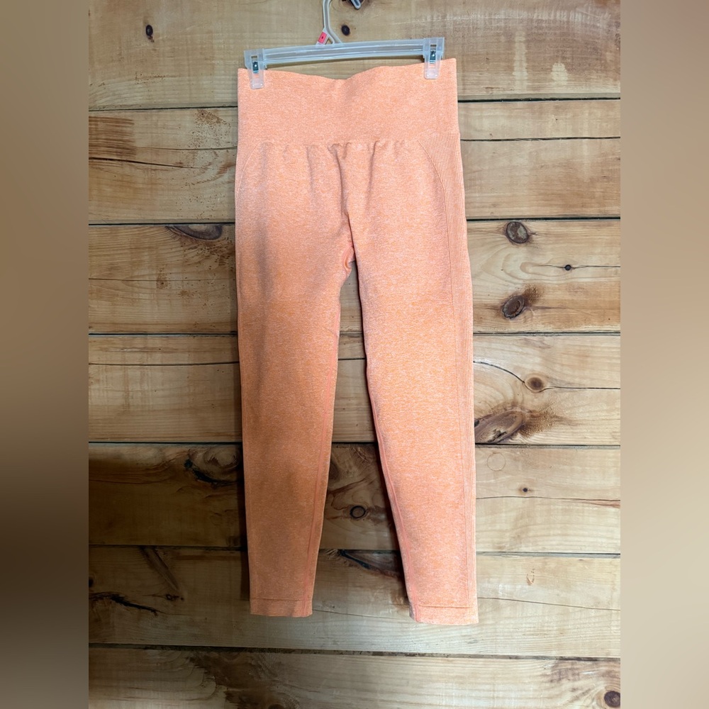 Orange peachy Leggings